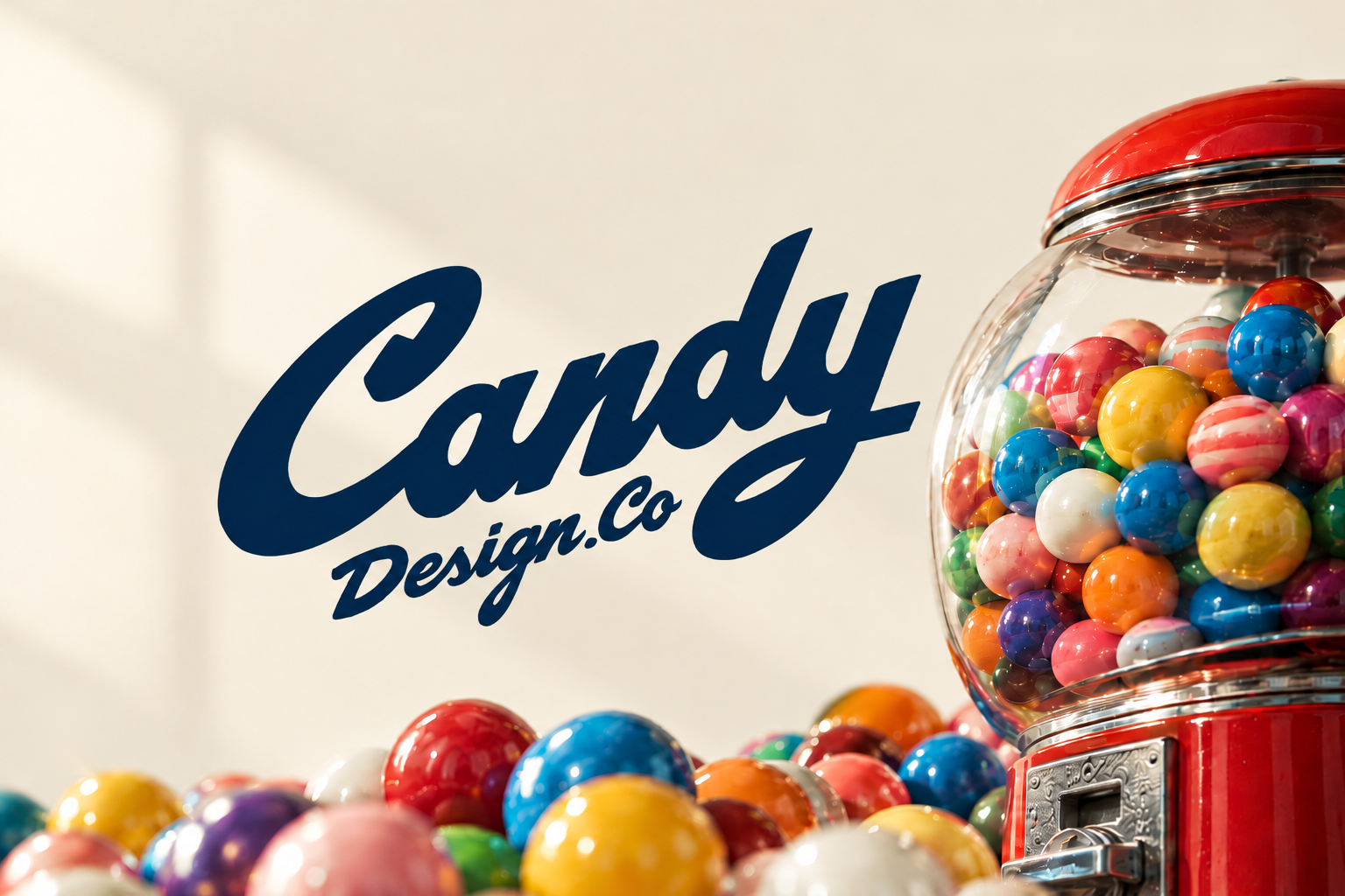 Candy Design.Coとキャンディマシンのメインビジュアル